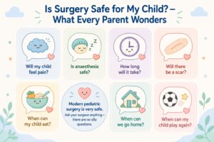 Is surgery safe for my child? 7 common questions parents ask before pediatric surgery