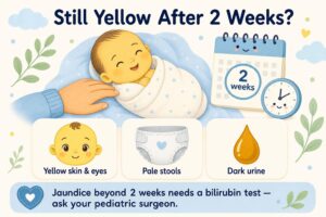 My Newborn Is Still Yellow After Two Weeks — When Is Jaundice Dangerous?