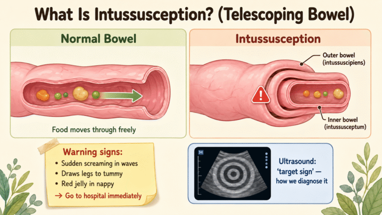 My Baby Has Sudden, Severe Stomach Pain and Passed Blood in the Stool — What Is Intussusception?