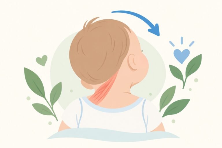 Baby Head Tilt (Torticollis): Neck Lump, Stretches and When to Worry